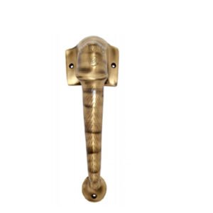 Brass Elephant door handle 240mm #3988
