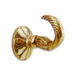 Brass Curtain Tie Hook #7333
