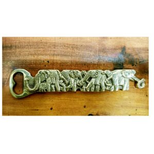 Bottle Opener,Elephant Design Wine Gifts for Men ,Dad ,Fans, Bottle Openers for Wine Champagne, Birthday Gifts Christmas Gifts for Men Dad Women, Brass Beer Accessory Gifts with Gift Bag 170mm #5044