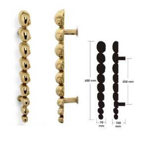 Brass Tree Pull Handle 600mm #5073