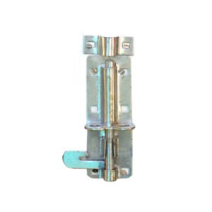 Sheet Iron Brenton Bolt Pad Sliding Door Lock for Bedroom Patio Door Security Heavy Duty Sheet Iron Galvanised Finish Gate Latch Garden Shed Gate Bolts for Wooden Gates 163mm #549