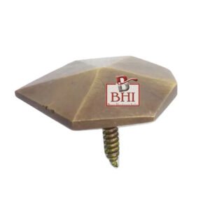 Solid Antique Bronze Upholstery Clavos Nail Heads Diamond Design 40mm #597