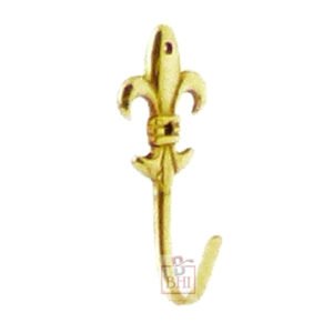 Brass Curtain Tie Hook # 7369