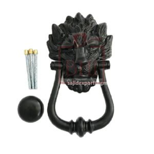 Cast Iron Lion Face Door Knocker 200mm # 6006