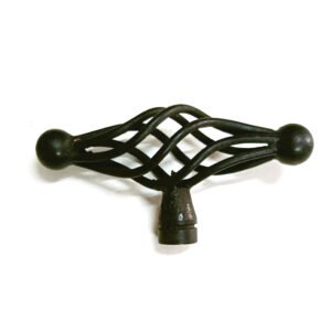 Hand Forged Iron Cabinet Pull Handle 80mm #6176