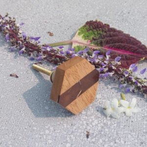 CABINET KNOB WOOD 42mm #6562 (Set of 6 Pcs)