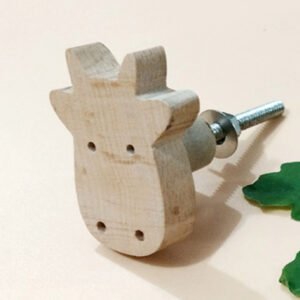 Cabinet Knob Wooden Animal 45mm #6678 (Set of 6 Pcs)