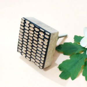 Cabinet Knob Wood 40mm #6689 (Set of 6 Pcs)