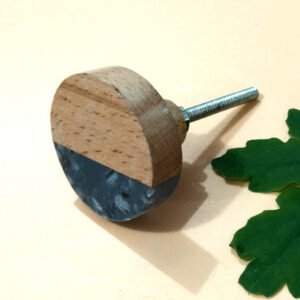 Cabinet Knob Wood Resin 38mm #6690 (Set of 6 Pcs)