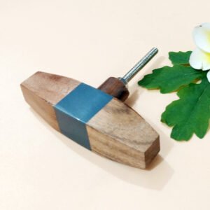 Cabinet Knob Wood 78mm #6692 (Set of 6 Pcs)