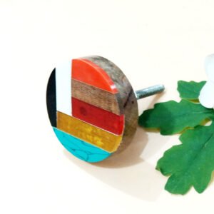 Cabinet Knob Wood 42mm #6693 (Set of 6 Pcs)