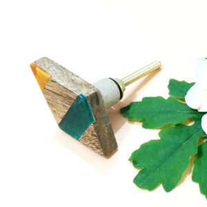 Cabinet Knob Wood 50mm #6694 (Set of 6 Pcs)