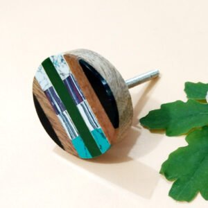 Cabinet Knob Wood 42mm #6699 (Set of 6 Pcs)