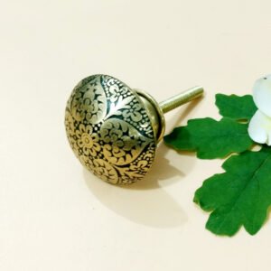 Cabinet Knob Brass 35mm # 6713 (Set of 6 Pcs)