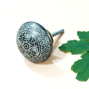 Cabinet Knob Brass 36mm # 6714 (Set of 6 Pcs)