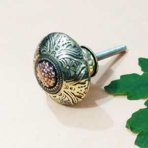 Cabinet Knob Brass 35mm #6716 (Set of 6 Pcs)