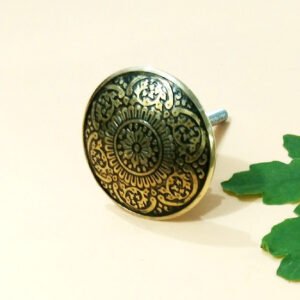 Cabinet Knob Brass 40mm #6718 (Set of 6 Pcs)