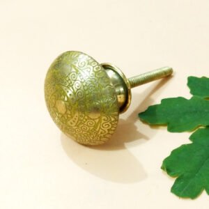 Cabinet Knob Brass 35mm #6719 (Set of 6 Pcs)