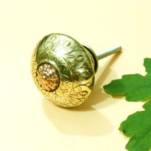 Cabinet Knob Brass 35mm #6720 (Set of 6 Pcs)