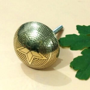 Cabinet Knob Brass 35mm #6727 (Set of 6 Pcs)