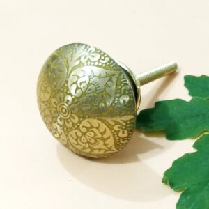 Cabinet Knob Brass 35mm #6730 (Set of 6 Pcs)