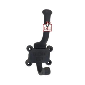 Cast Iron English Hat and Coat Hook "London SW1" design 120mm #677