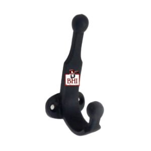 Cast Iron Hat & Coat Hook 85mm #683 Black Finish