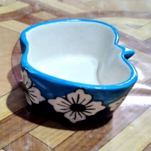 CERAMIC FANCY BOWL APPLE FRUIT DESIGN # 6841