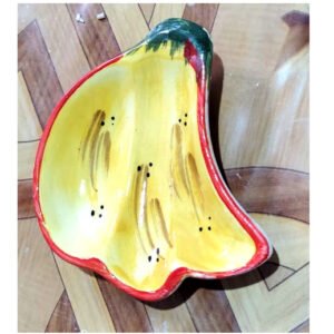 CERAMIC FANCY BOWL BANANA DESIGN # 6842