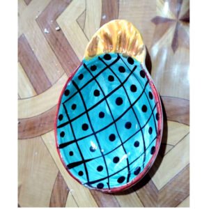 CERAMIC FANCY BOWL PINEAPPLE DESIGN # 6844