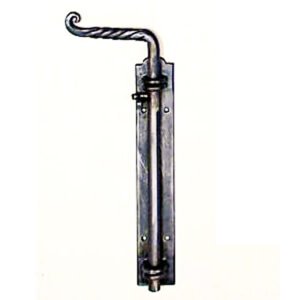 Hand  Forged  Wrought Iron Door Bolt #6852