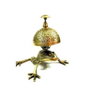 Brass Bell decorative-nautical-antique-bell-frog-desk calling bell #6863