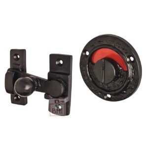 Cast Iron Security Indicator Bolt Black Matt #6869