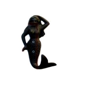 Cast Iron Animal Coat Hook"MERMAID" Style 140mm #688