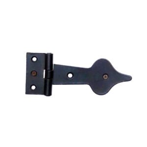 Black Iron Cabinet Trunk Hinge Snakehead design 120mm #694