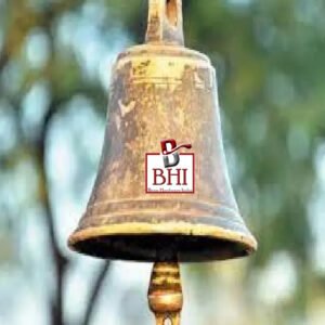 Brass Temple Gong Bell Mandir Ghanta 210mm #698