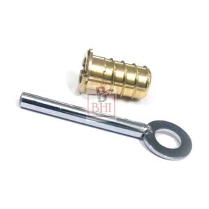 Brass Sash Lock With Key # 7113