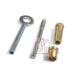 Brass Sash Lock With Key # 7116