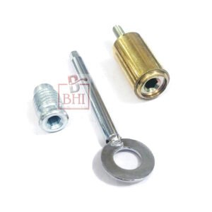 Brass Sash Lock With Key # 7117