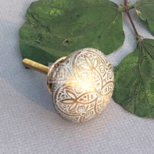 Cabinet Knob Brass 35mm #7133 (Set of 6 Pcs)