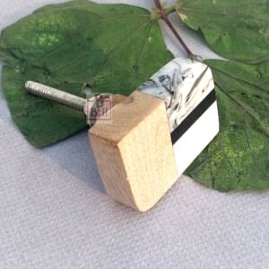 Cabinet Knob Wood 43mm #7140 (Set of 6 Pcs)