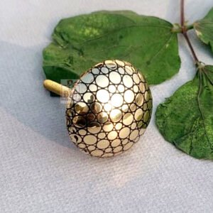 Cabinet Knob Brass 35mm #7143 (Set of 6 Pcs)