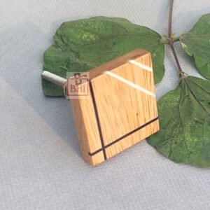 Cabinet Knob Wood 35mm #7155 (Set of 6 Pcs)