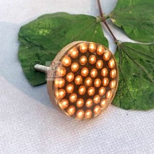 Cabinet Knob Wood 43mm #7168 (Set of 6 Pcs)