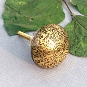 Cabinet Knob Brass 35mm #7170 (Set of 6 Pcs)