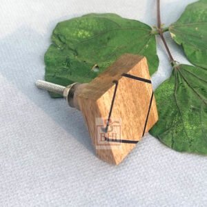 Cabinet Knob Wood 35mm #7176 (Set of 6 Pcs)