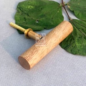 Cabinet Knob Wood 70mm #7178 (Set of 6 Pcs)