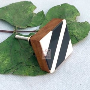 Cabinet Knob Wood 37mm #7187 (Set of 6 Pcs)