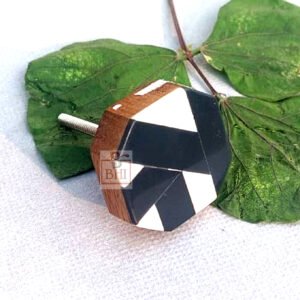 Cabinet Knob Wood 40mm #7188 (Set of 6 Pcs)