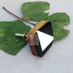 Cabinet Knob Wood 50mm #7195 (Set of 6 Pcs)